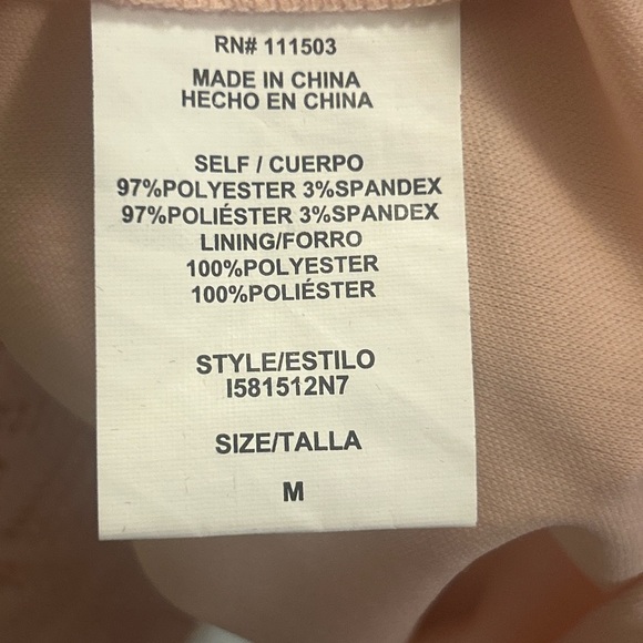 Shirt pink lace dress - Picture 3 of 5